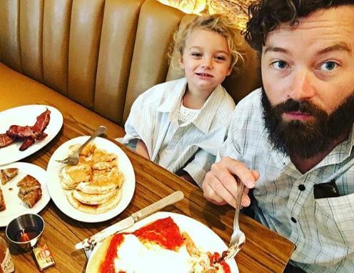 Fianna Francis Masterson with her father, Danny Masterson.